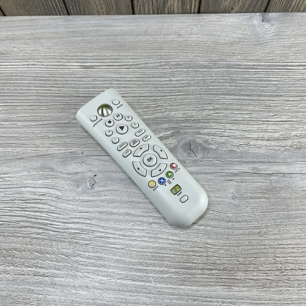 Original Microsoft Xbox 360 Media Remote DVD Console X80250-002 Genuine OEM